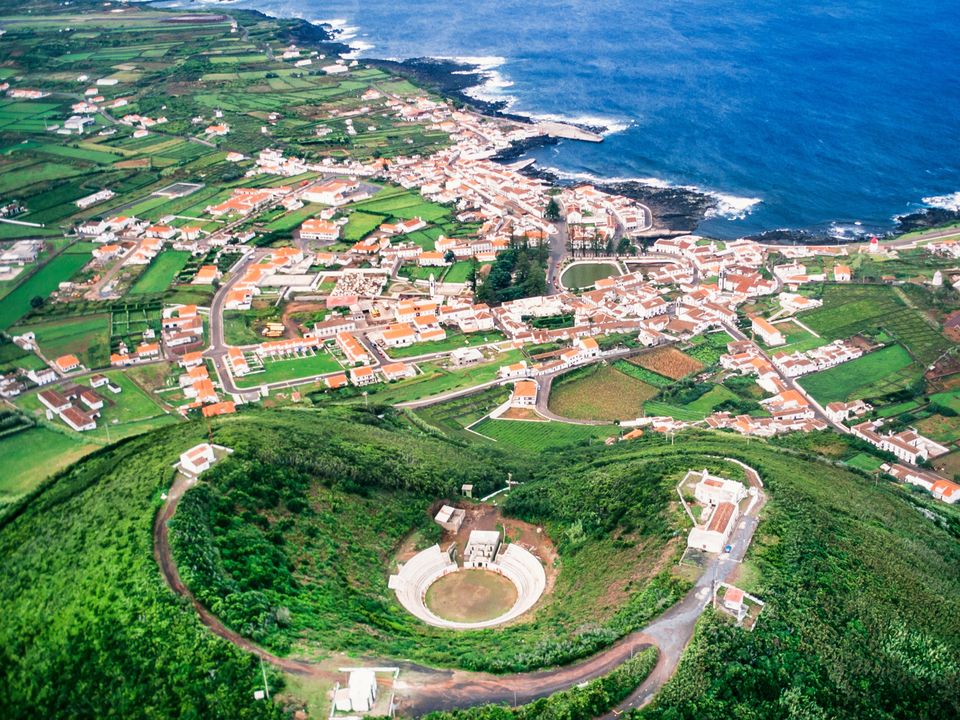 Graciosa Island city