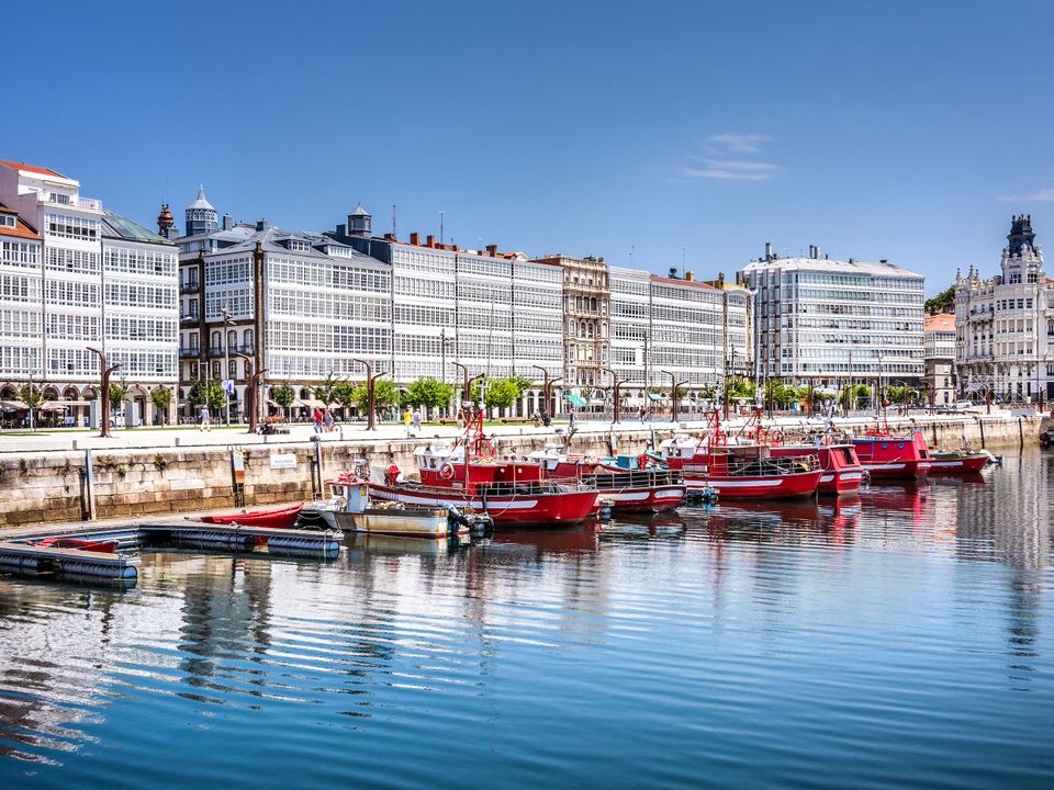 La Coruna city